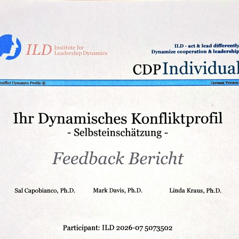 CDP-Testdiagnostik zum Konfliktverhalten